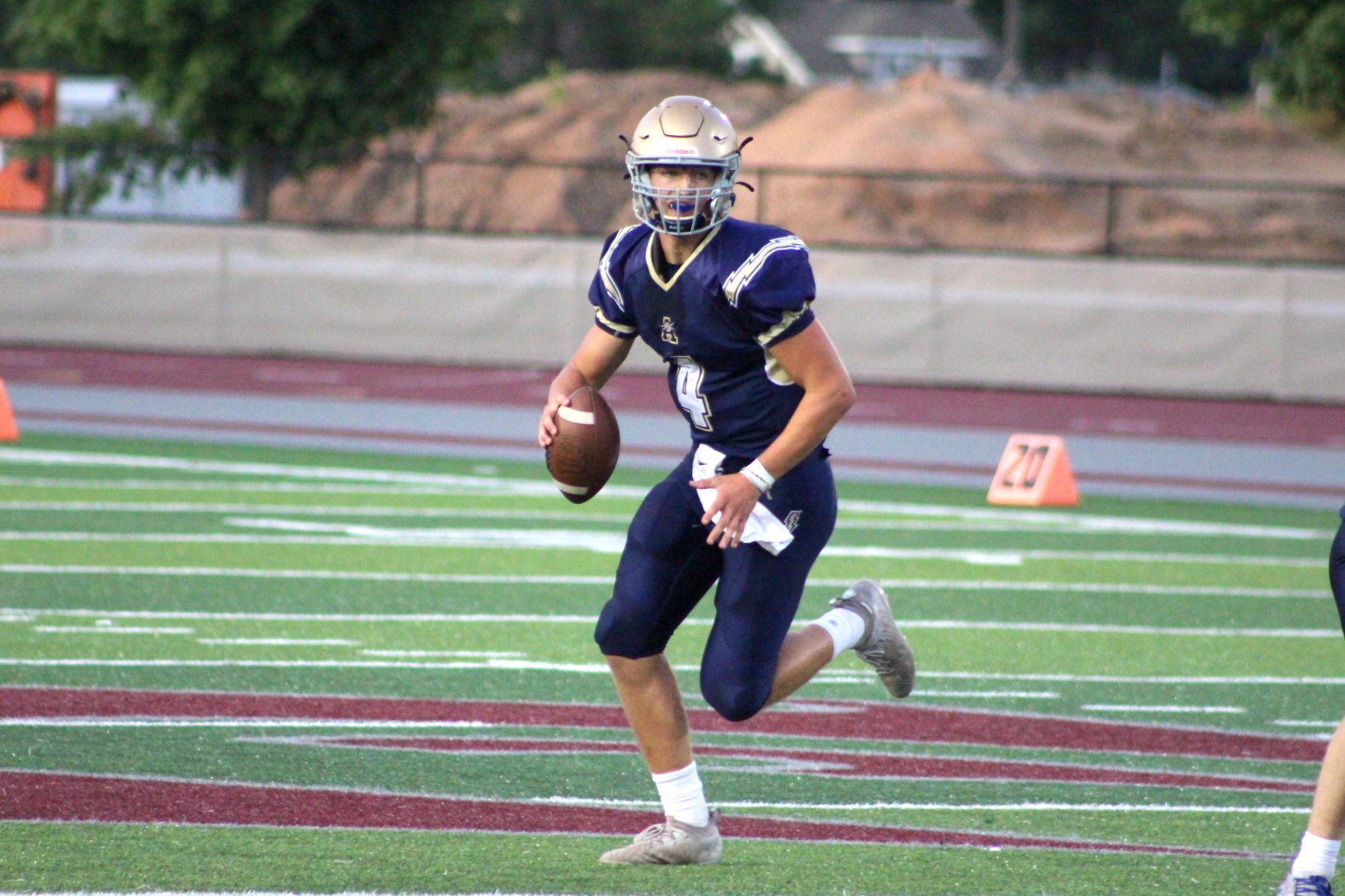 Jackson Flottmeyer rolls out
